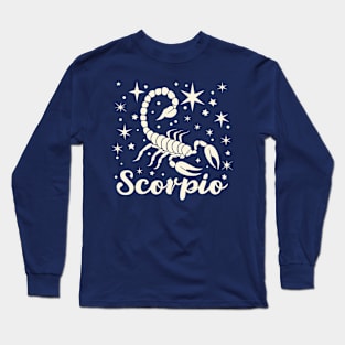 Zodiac sign - Scorpio Long Sleeve T-Shirt